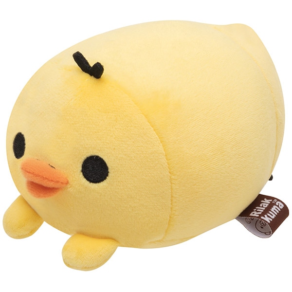 リラックマ スーパーもーちもちぬいぐるみ (ねそべりポーズ・キイロイトリ) MX94701