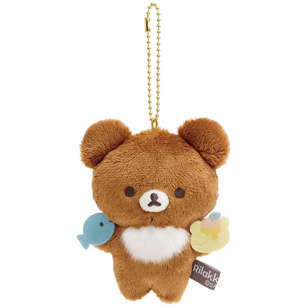 リラックマ ぶらさげぬいぐるみ (チャイロイコグマ・BASIC RILAKKUMA Favorite Things) MO67501