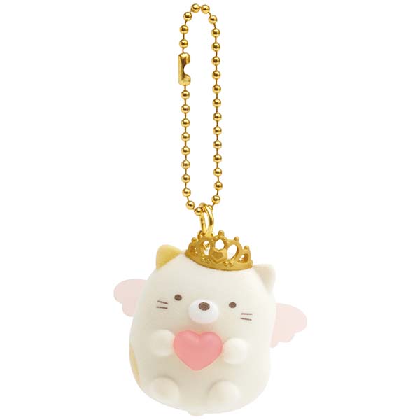 すみっコぐらし プチすみっコキーホルダー(まいおりる、天使なすみっコ・ねこ) AB26204