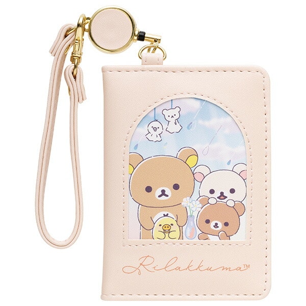 リラックマ リール付パスケース (雨のち晴れのリラックマ) PB71701