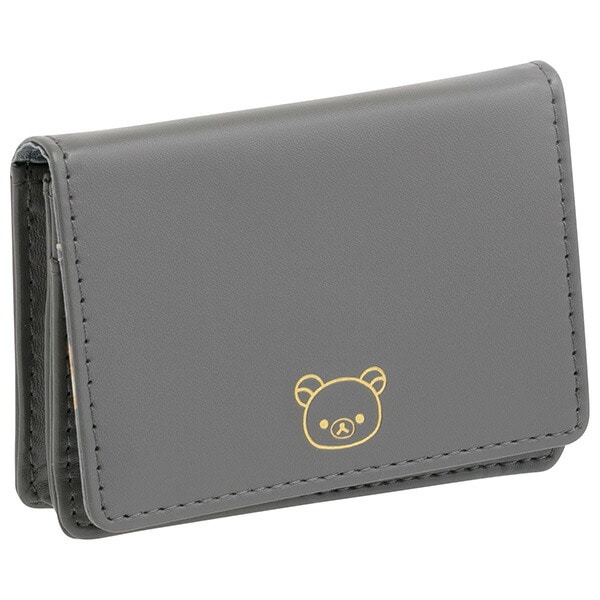 リラックマ 名刺ケース(ブラック) CA68501 【ゆうパケット(ポスト投函)でお届け】