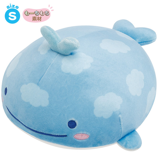 じんべえさん スーパーもーちもちぬいぐるみ (Sサイズ)(まいごのこくじら・じんべえさんとふうせんうお) MV11101