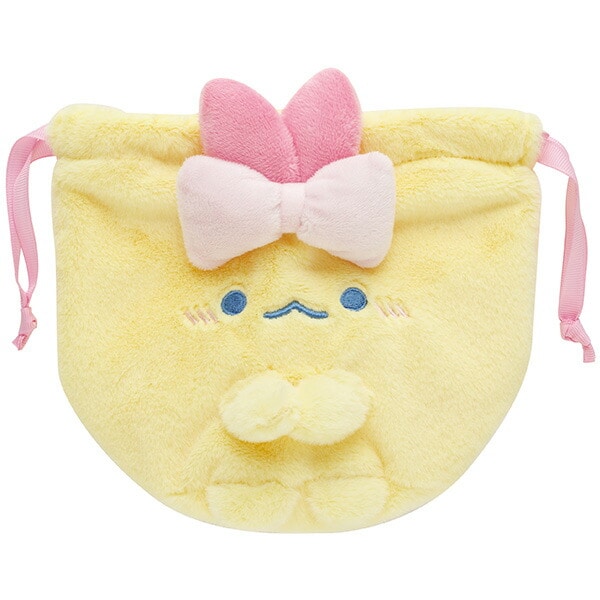 すみっコぐらし ぬいぐるみ巾着 (えびてんのしっぽ・夢みるしっぽず) CA70401