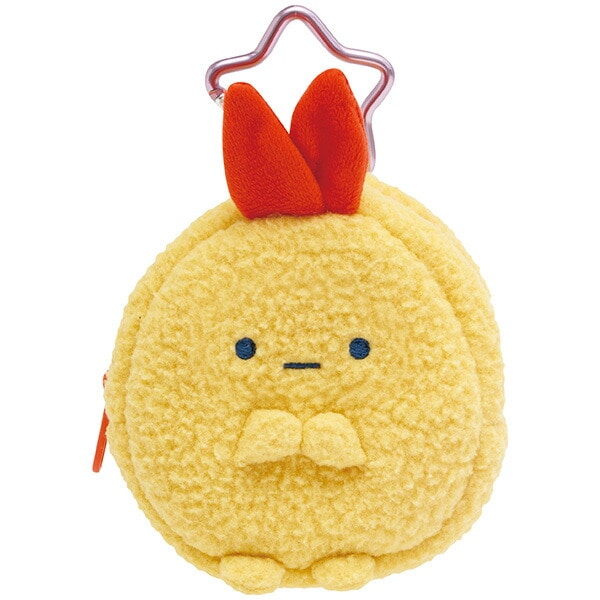 すみっコぐらし ぬいぐるみミニポーチ (えびふらいのしっぽ・夢みるしっぽず) CA70501