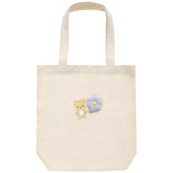 リラックマ トートバッグ (BASIC RILAKKUMA Flower) CA70701