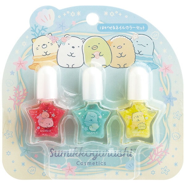 すみっコぐらし はがせるネイルカラーセット (ぺんぎんラグーン(B)) FE43302