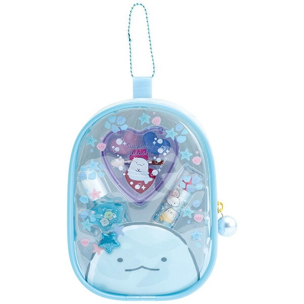 すみっコぐらし すみっコスメティックポーチ (ぺんぎんラグーン(とかげ)) FE43502