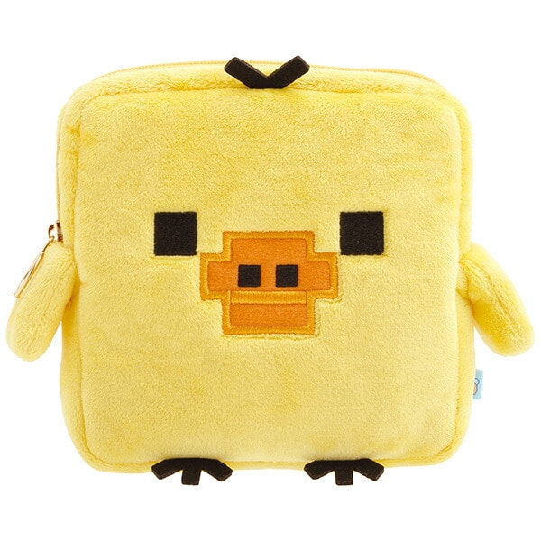 リラックマ カクカクぬいぐるみポーチ (キイロイトリ・ゲーミングリラックマ) CA72401