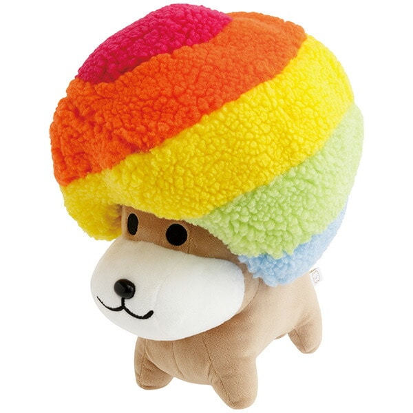 アフロ犬 ぎゅーっとぬいぐるみ (サンエックスキャラクターズ) MV30001