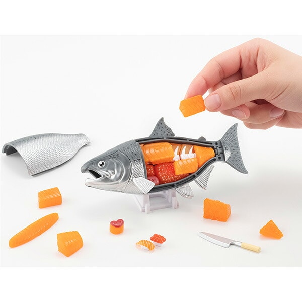 解体パズル 一本買い!!キングサーモン解体パズル