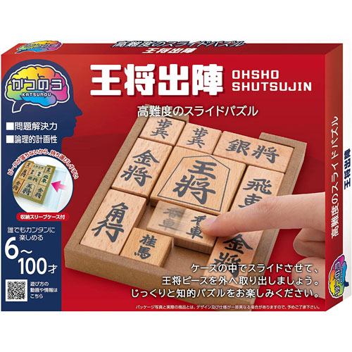 かつのう 王将出陣 活脳パズル 【ゆうパケット(ポスト投函)でお届け】