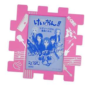 ジグソーパズル用 けいおん！専用クミパネ ピンク (KK001) 14.7×10cm 【フレーム 枠 額 わく ワク ビバリー】
