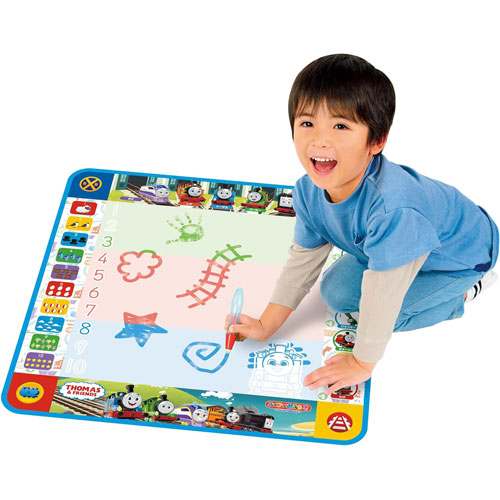 スイスイおえかき きかんしゃトーマス 3カラーおえかき&すうじ