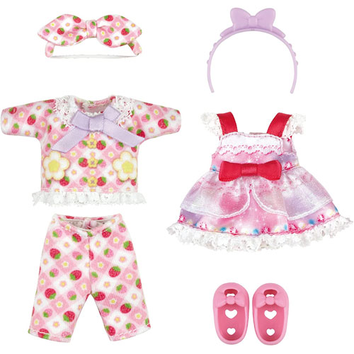 ポケットメルちゃん きせかえセット パジャマ&ワンピースセット 【ゆうパケット(ポスト投函)でお届け】