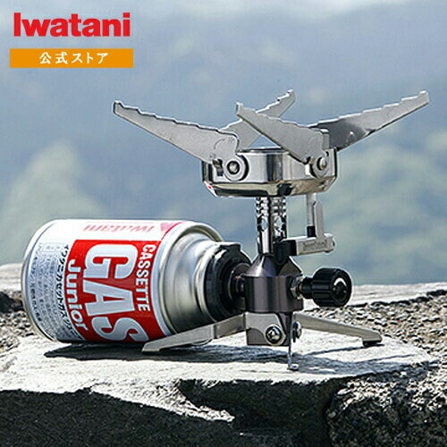 イワタニ Iwatani カセットガス バーナー ジュニアコンパクトバーナー CB-JCB アウトドア キャンプ ジュニアバーナー