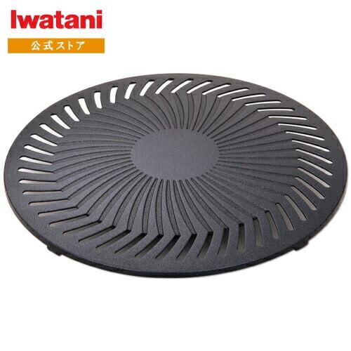 イワタニ Iwatani やきまる/マルチスモークレスグリル兼用 交換用プレート 替えプレート 焼肉プレート CB-SLG-1-P