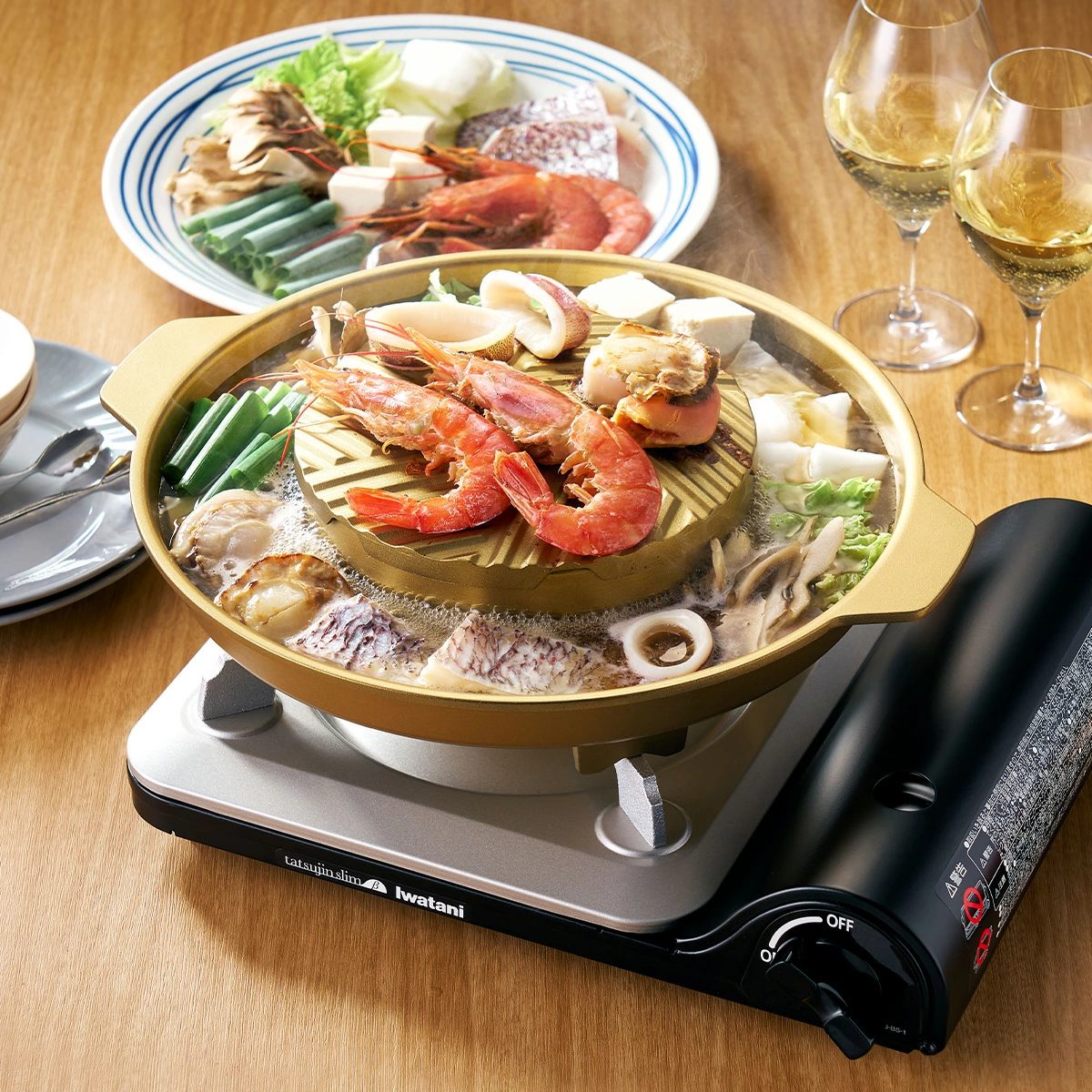 イワタニ Iwatani よくばり鍋 CB-A-YBN