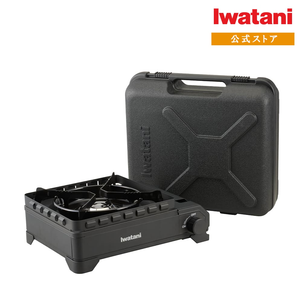 イワタニ Iwatani 岩谷 カセットフー タフまるXG 新型X形状ごとくCB-ODX-XG マットブラック