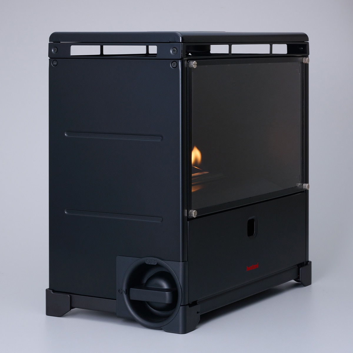 イワタニ Iwatani 岩谷 カセットガス暖炉 MY DANRO CB-MDR-1 ブラック マイ暖炉 MY暖炉 ブラック