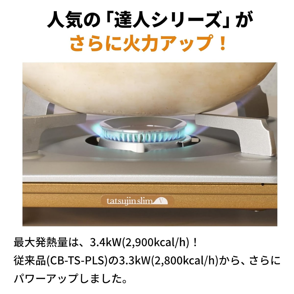 イワタニ カセットフー 達人スリムV セット 達人スリムケース+カセットガス3本セット