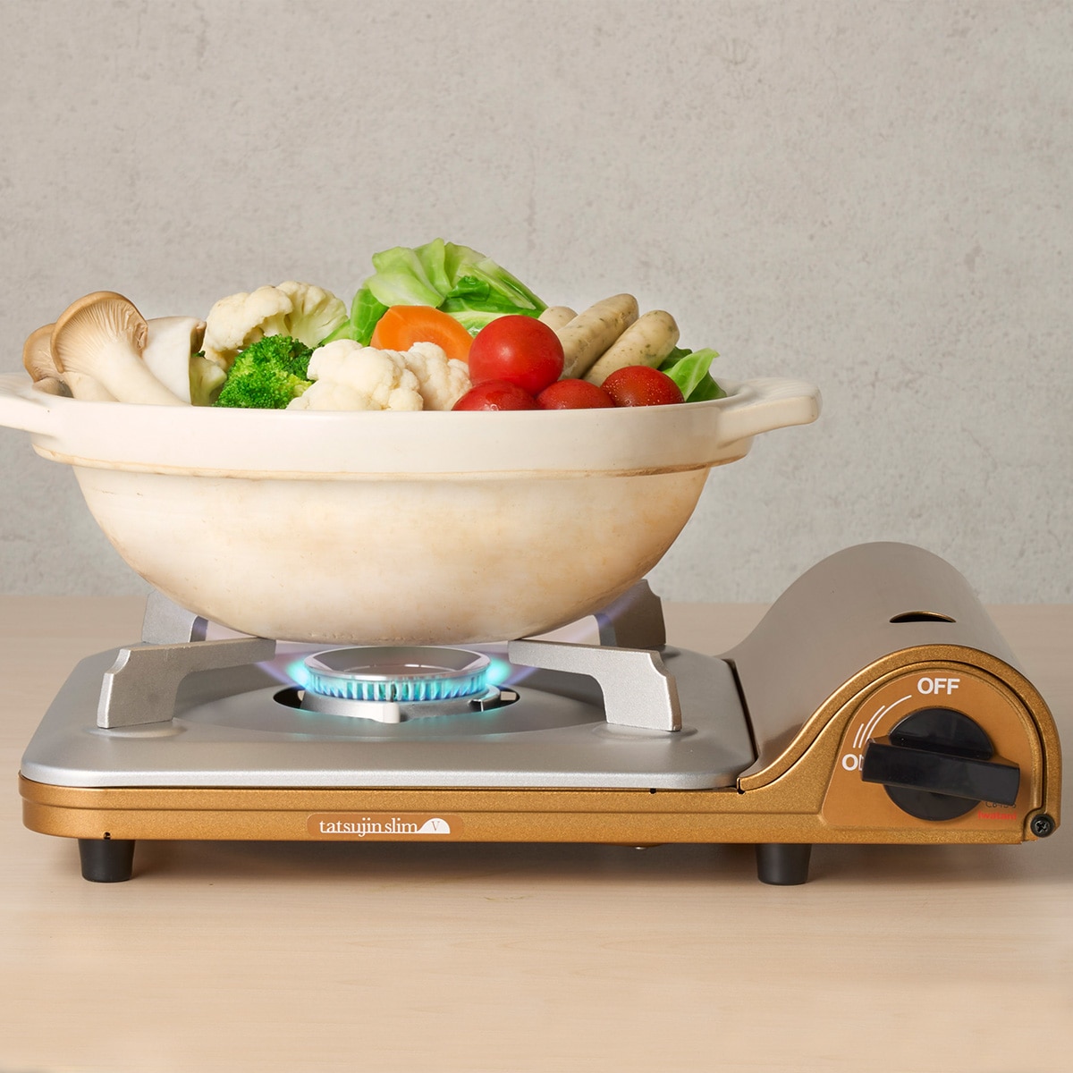 イワタニ カセットフー 達人スリムVケース付き CB-TS-5-A