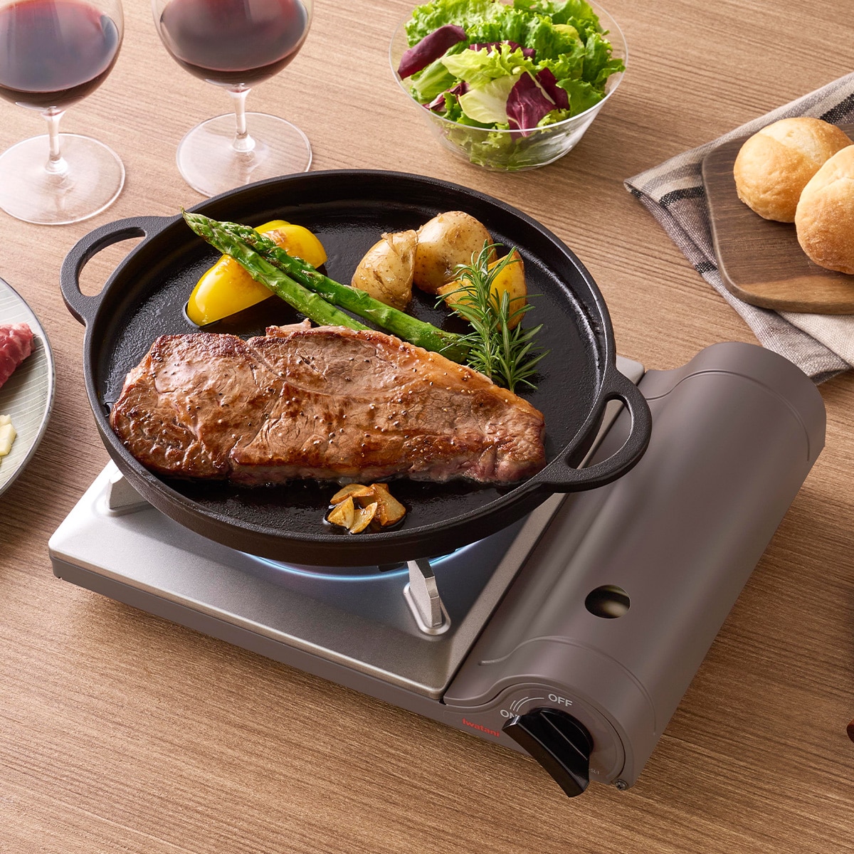 イワタニ Iwatani 岩谷 カセットフー スリム カセットこんろ CB-SL-1