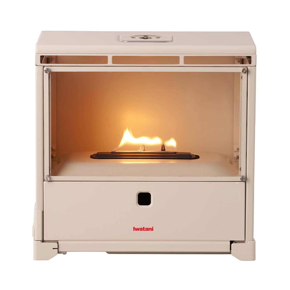 イワタニ Iwatani 岩谷 カセットガス暖炉 MY DANRO CB-MDR-1-IV アイボリー マイ暖炉 MY暖炉 アイボリー