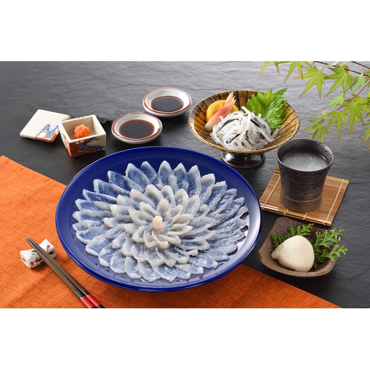 【B-15Z】関とら本店 とらふく刺身セット 冷凍便【送料無料／同梱不可】／ふぐ お歳暮