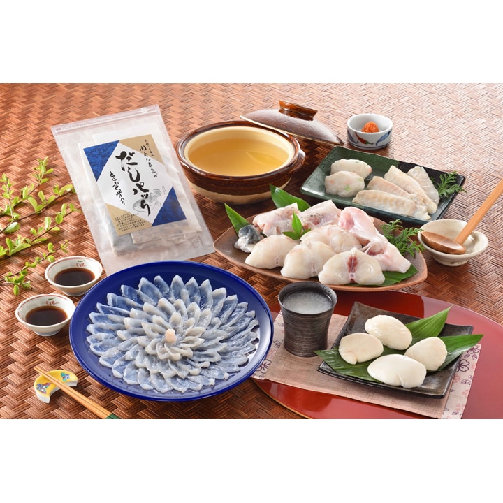 【B-17Z】関とら本店 とらふくフルコース 冷凍便【送料無料／同梱不可】／ふぐ お歳暮