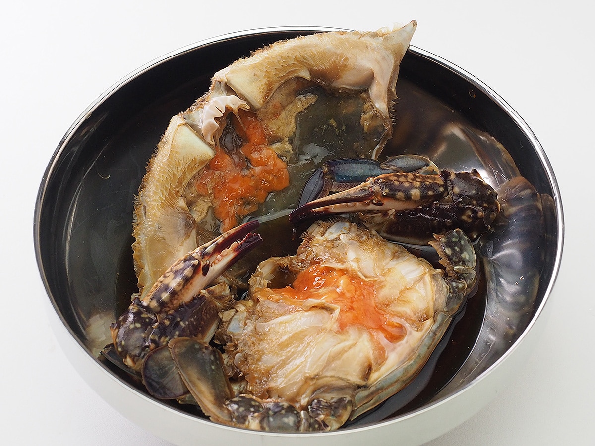 オリジナルケジャンソースが絶品