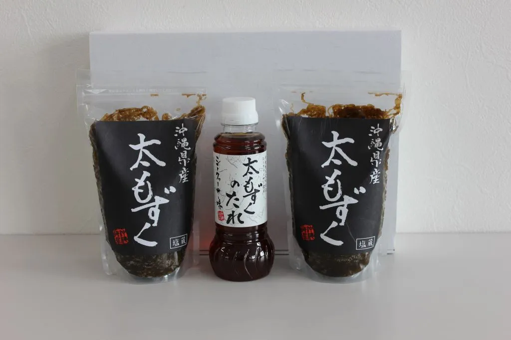 沖縄県産太もずくセット (送料無料)