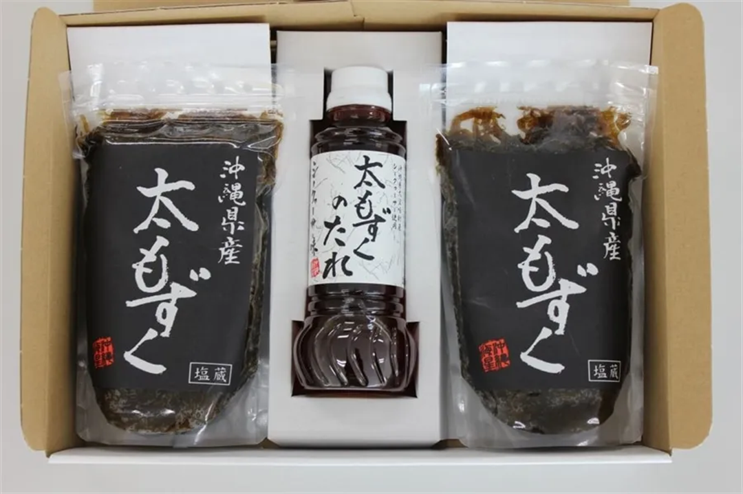 沖縄県産太もずくセット (送料無料)