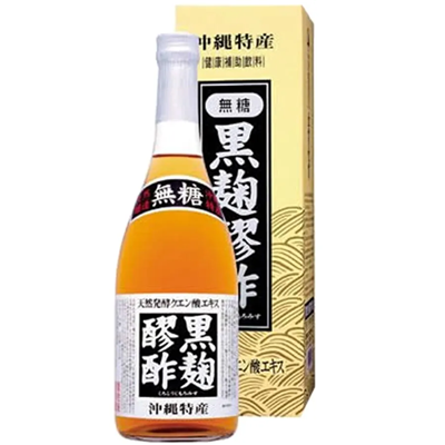 ヘリオス酒造 黒麹もろみ酢 無糖