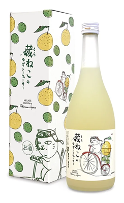 ヘリオス酒造　蔵ねこのゆずシークヮーサー　720ml