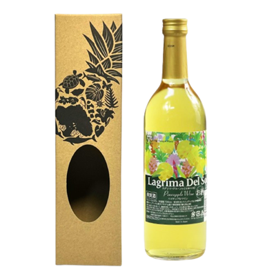 名護パイナップルワイナリー　ラグリマデルソル　やや辛口　720ml　9度