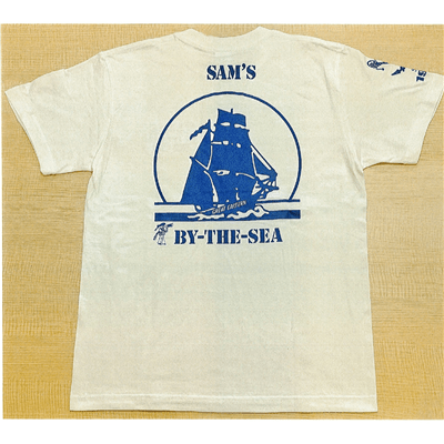 サムズバイザシーオリジナルTシャツ　白　Lサイズ