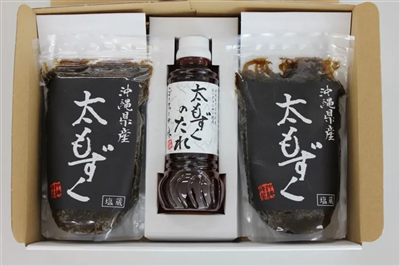 沖縄県産太もずくセット　(送料無料)