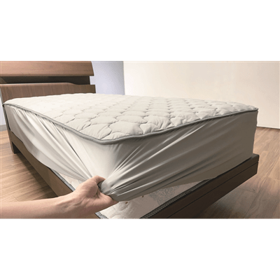 のびーるパッドシーツ　シングル