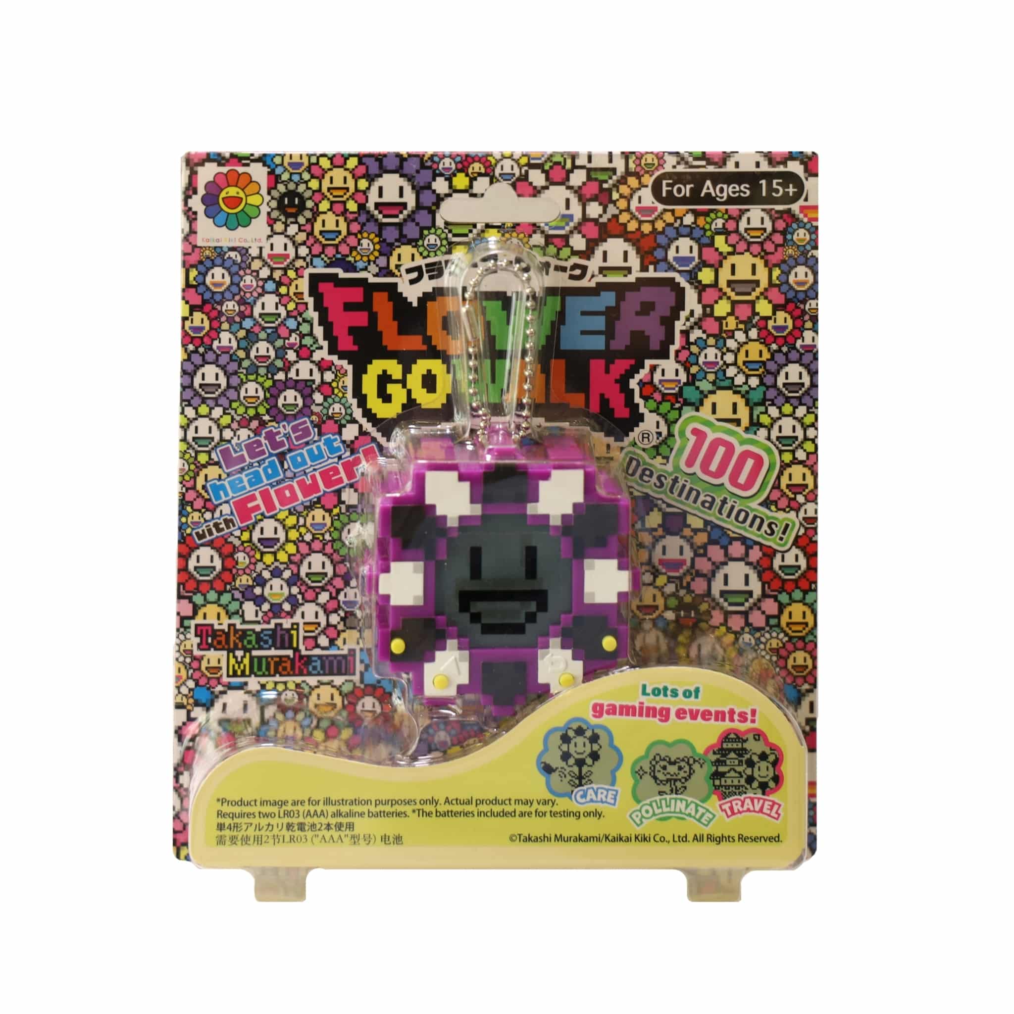 FLOWER GO WALK (カード1パック付き) Black×White(Body Color:Purple) Black×White(Body Color:Purple)