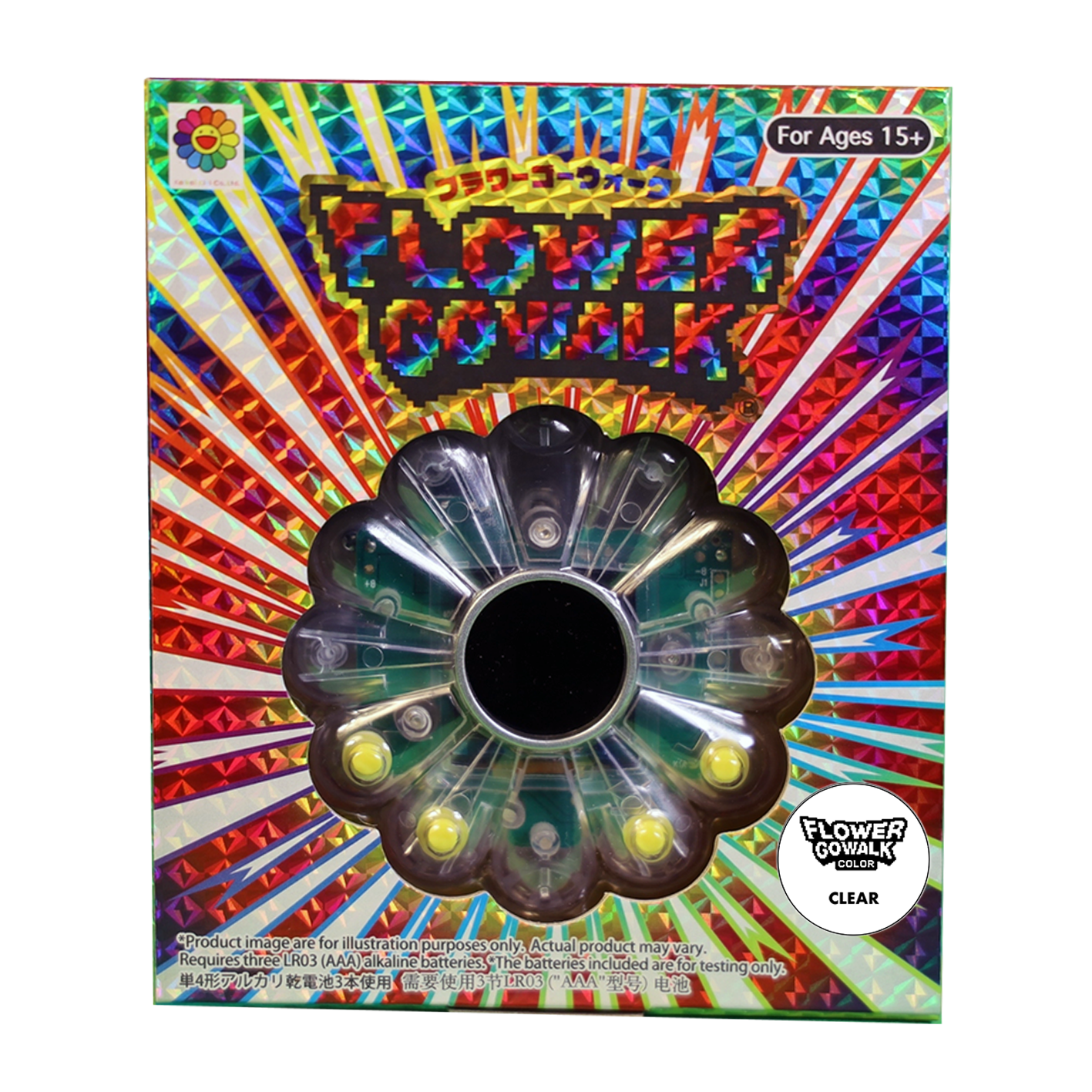 FLOWER GO WALK COLOR (カード1パック付き) Clear Clear