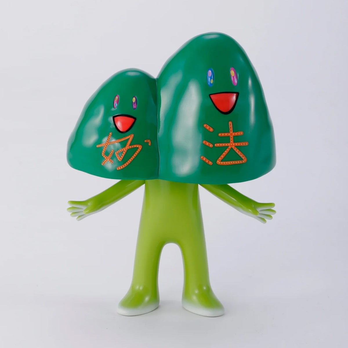 村上隆 もののけ京都 「五山くん」ソフビフィギュア 「妙法さま」 高さ24.5cm × 幅17.8cm × 奥行き12.3cm