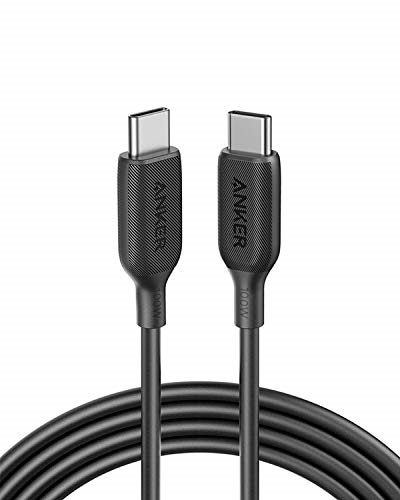 Anker Anker PowerLine III USB-C & USB-C 2.0 100W ケーブル(1.8m ブラック)(超高耐久/USB PD対応)MacBook Pro/Air iPad Pro Galaxy 等対応 A8856011