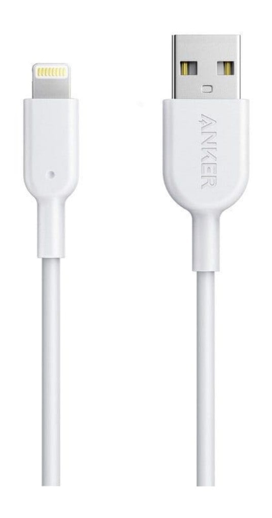 Anker Anker iPhone充電ケーブル PowerLine II ライトニングケーブル MFi認証 超高耐久 iPhone 13/13 Pro/12/SE(第2世代)/iPad 各種対応(0.9m ホワイト) A8432022