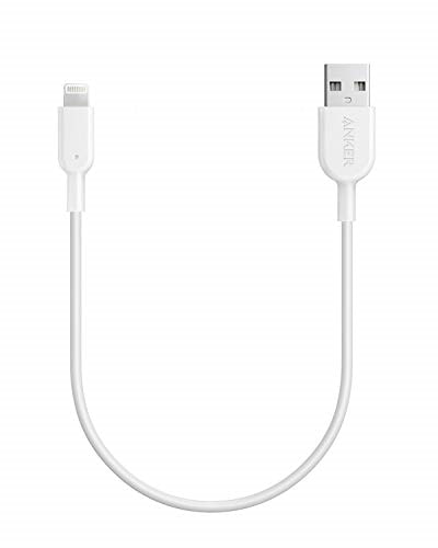 Anker Anker iPhone充電ケーブル PowerLine II ライトニングケーブル MFi認証 超高耐久 iPhone 13/13 Pro/12/SE(第2世代)/iPad 各種対応(0.3m ホワイト) A8431022