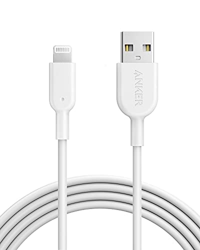 Anker Anker iPhone充電ケーブル PowerLine II ライトニングケーブル MFi認証 超高耐久 iPhone 13/13 Pro/12/SE(第2世代)/iPad 各種対応(1.8m ホワイト) A8433022