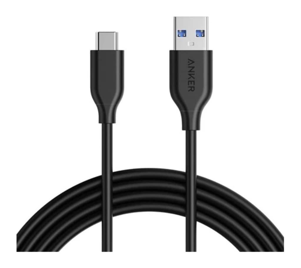 Anker Anker USB Type C ケーブル PowerLine USB-C & USB-A 3.0 ケーブル Oculus link/Xperia/Galaxy/LG/iPad Pro MacBook その他 Android Oculus Quest 等 USB-C機器対応 1.8m ブラック A8166011