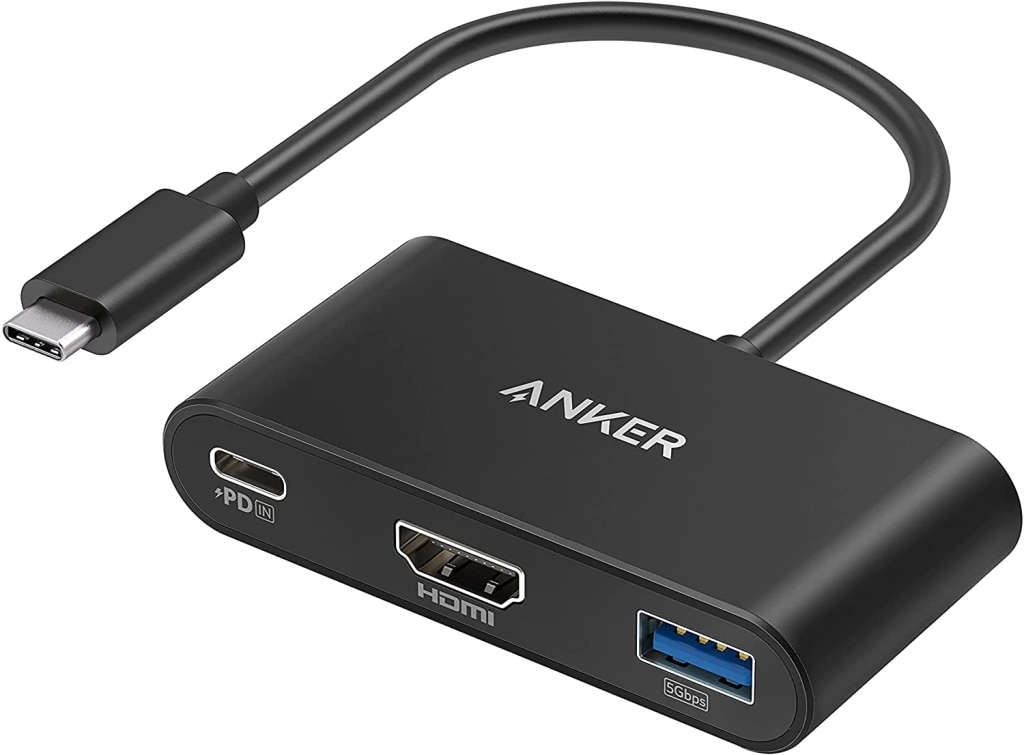 Anker Anker PowerExpand 3-in-1 USB-C ハブ 4K対応HDMI出力ポート 90Wパススルー充電 USB PD対応 USB 3.0ポート iPad Pro MacBook Pro/Air XPS Note 20 Spectre 他対応 A8339NA1