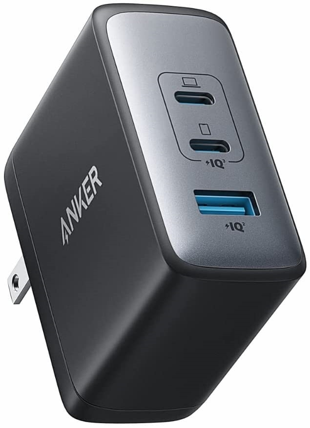 Anker Anker 736 Charger(Nano II 100W)(3ポート急速充電器 コンパクトサイズ ACアダプタ)【独自技術「Anker GaN II」採用/USB PD対応/コンパクトサイズ/PSE技術基準適合 】(ブラック) A2145N11