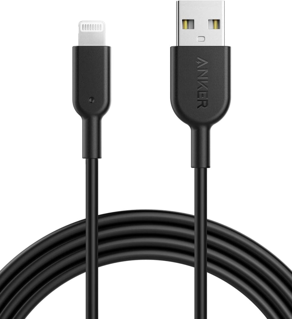 Anker Anker iPhone充電ケーブル PowerLine II ライトニングケーブル MFi認証 超高耐久 iPhone 13/13 Pro/12/SE(第2世代)/iPad 各種対応(1.8m ブラック) A8433012