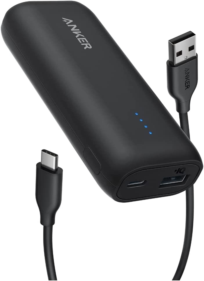 Anker Anker 321 Power Bank(PowerCore 5200)(モバイルバッテリー 5200mAh 超コンパクト)<PSE認証済/PowerIQ搭載>iPhone13 Android その他各種機器対応(ブラック) A1112N11